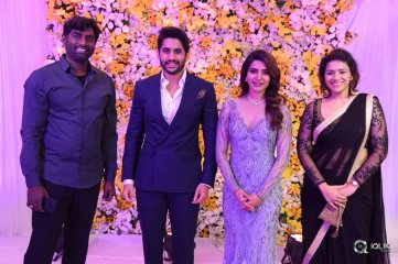 Celebs At Samantha Naga Chaitanya Wedding Reception